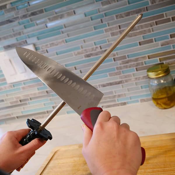 1pc Multifunctional Kitchen Sharpening Stone, Tungsten Steel & Stainless  Steel Knife Sharpener Tool