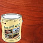 1 gal. Oil-Based Pacific Redwood Penetrating Exterior Stain and Sealer