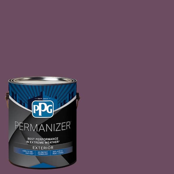 1 gal. PPG13-08 Positively Purple Semi-Gloss Exterior Paint