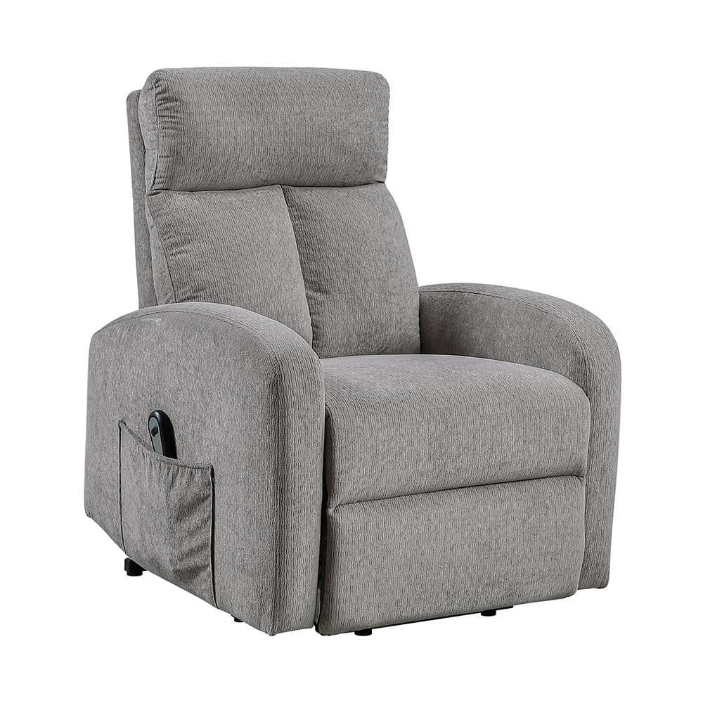 Bexley Gray Microfiber Power Lift Recliner Chair with One-Touch Adjustable Positions price history on PriceWatchPro