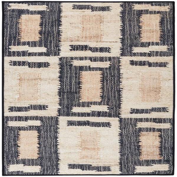 Cassia Machine Washable Natural 6 ft. x 9 ft. Indoor Area Rug