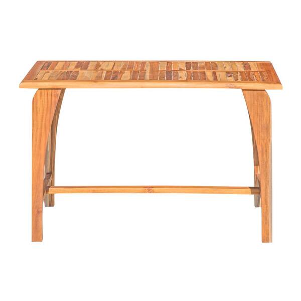 EcoDecors Tranquility Solid Teak Indoor/Outdoor Dining Table