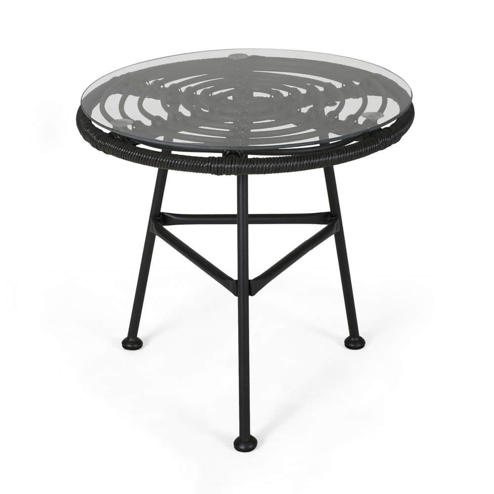 Gray Plastic and Iron Outdoor Coffee Table price history on PriceWatchPro