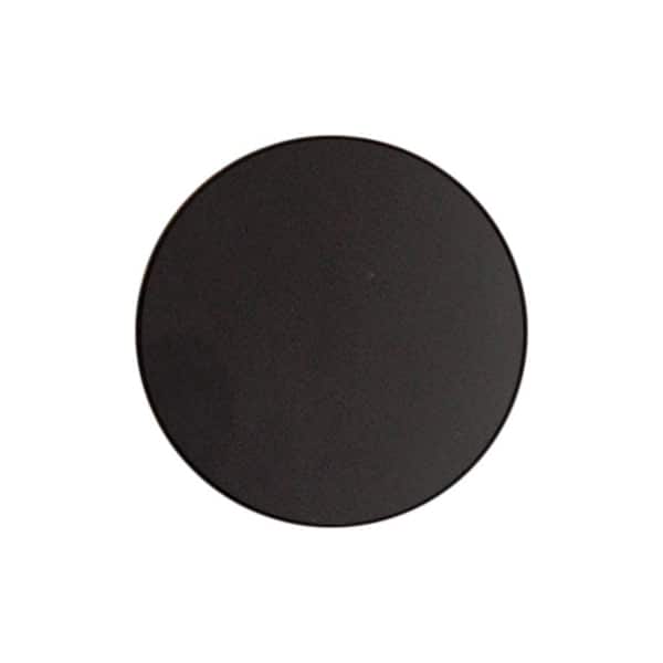 1.5 in. x 1.5 in ABS Pop-Up Drain Threaded Stopper Cap Matte Black