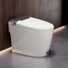 Casta Diva Elongated Non-Electric Bidet Toilet 1.0 GPF in White with Rear & Front Wash, Foot Kick and Pressure Assisted Flush A100T