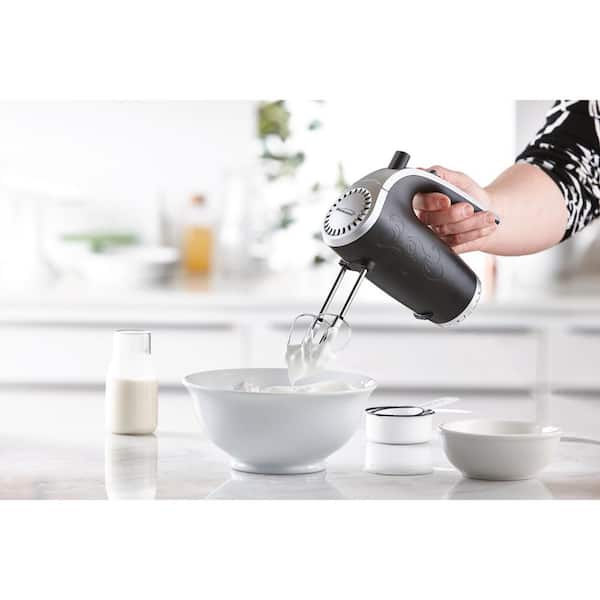 Brentwood Appliances 2-Speed Black Immersion Blender Hand Mixer and Food  Processor with Balloon Whisk 985115511M - The Home Depot