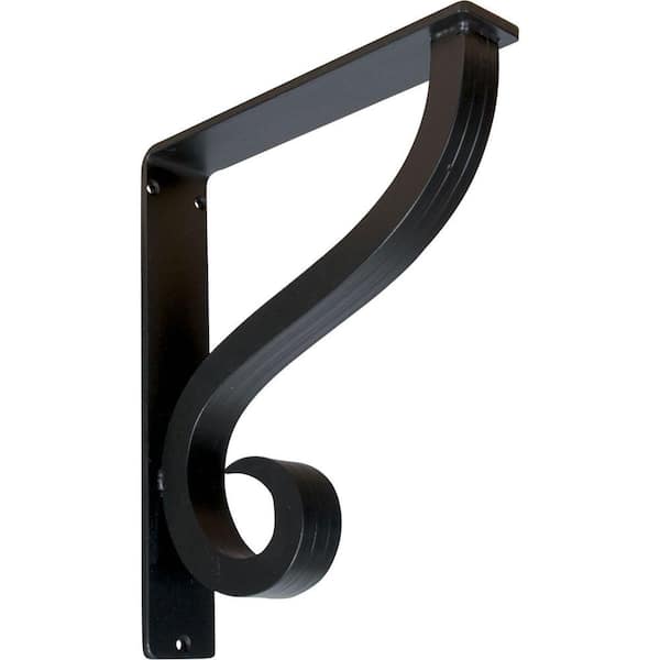 Ekena Millwork Ashford 2 in. x 12 in. x 10 in. Wrought Iron