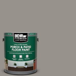 1 gal. #PPU18-16 Elephant Skin Low-Lustre Enamel Interior/Exterior Porch and Patio Floor Paint