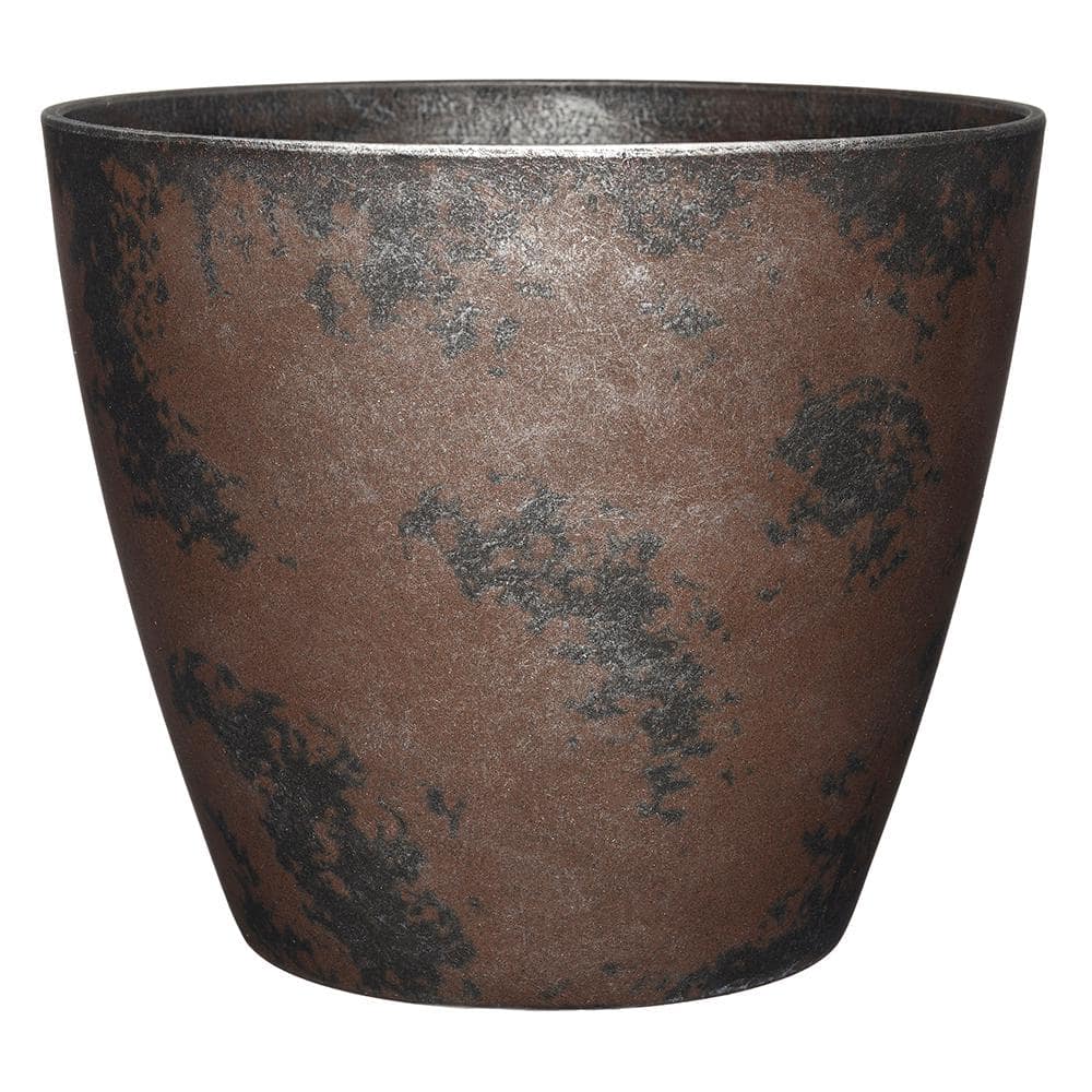 Vogue 8" Northern Lights Round Resin Planter