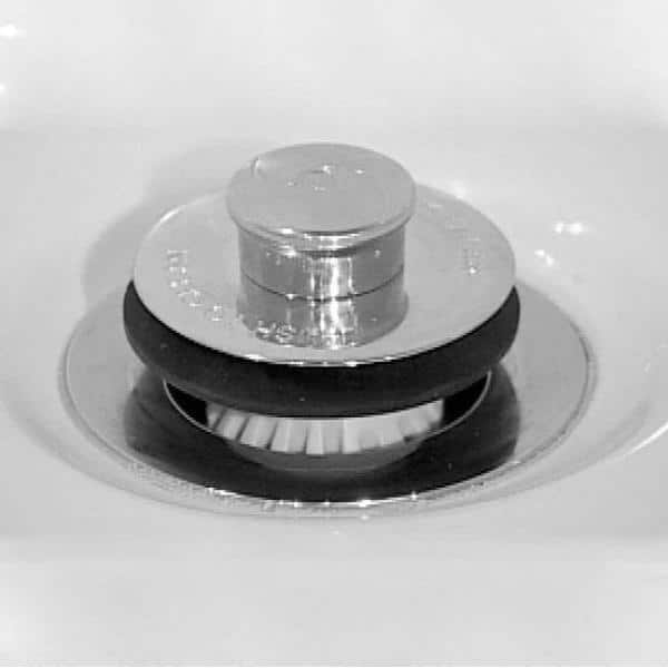 Brushed Nickel Universal No Clog Drain Stopper