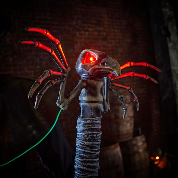 セット ドクロ　髑髏　エプロン　アームウォーマー　カチューシャ　ハロウィン　仮装 Home Accents Holiday 7 FT Grave & Bones Animated LED Plague Doctor