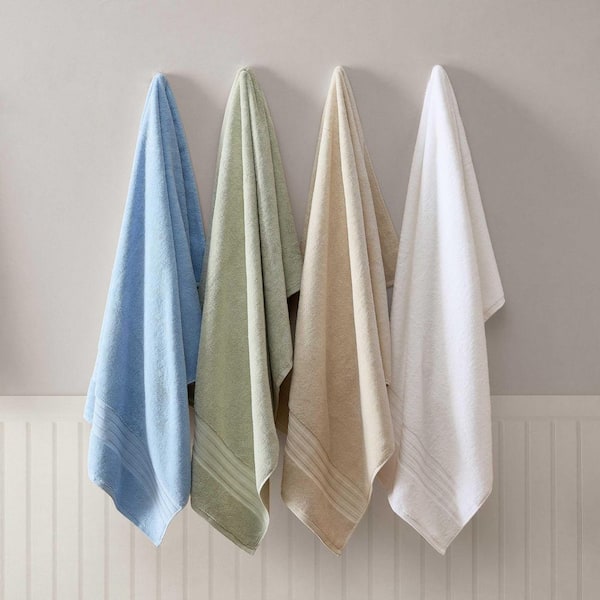 MARTHA STEWART Skyland Manor 6-Piece Windy Blue Cotton Dobby