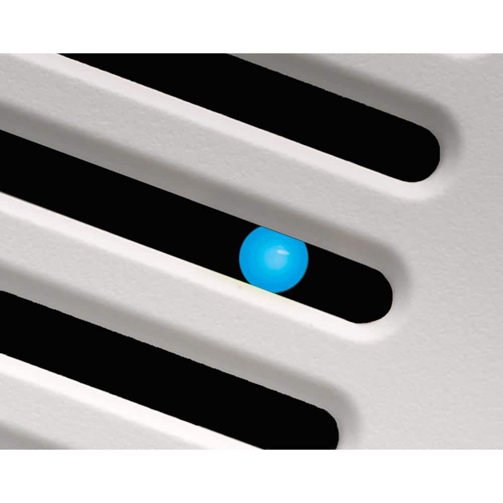 Off-White Metallic 100 CFM Bathroom Exhaust Fan with Humidity Sensor