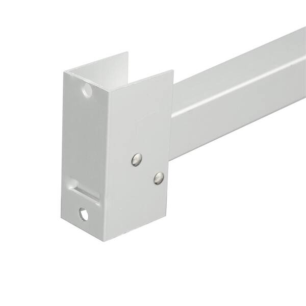 Aluminum Patio Door Security Bar 1275, Sliding Glass Door Security Bar White Color