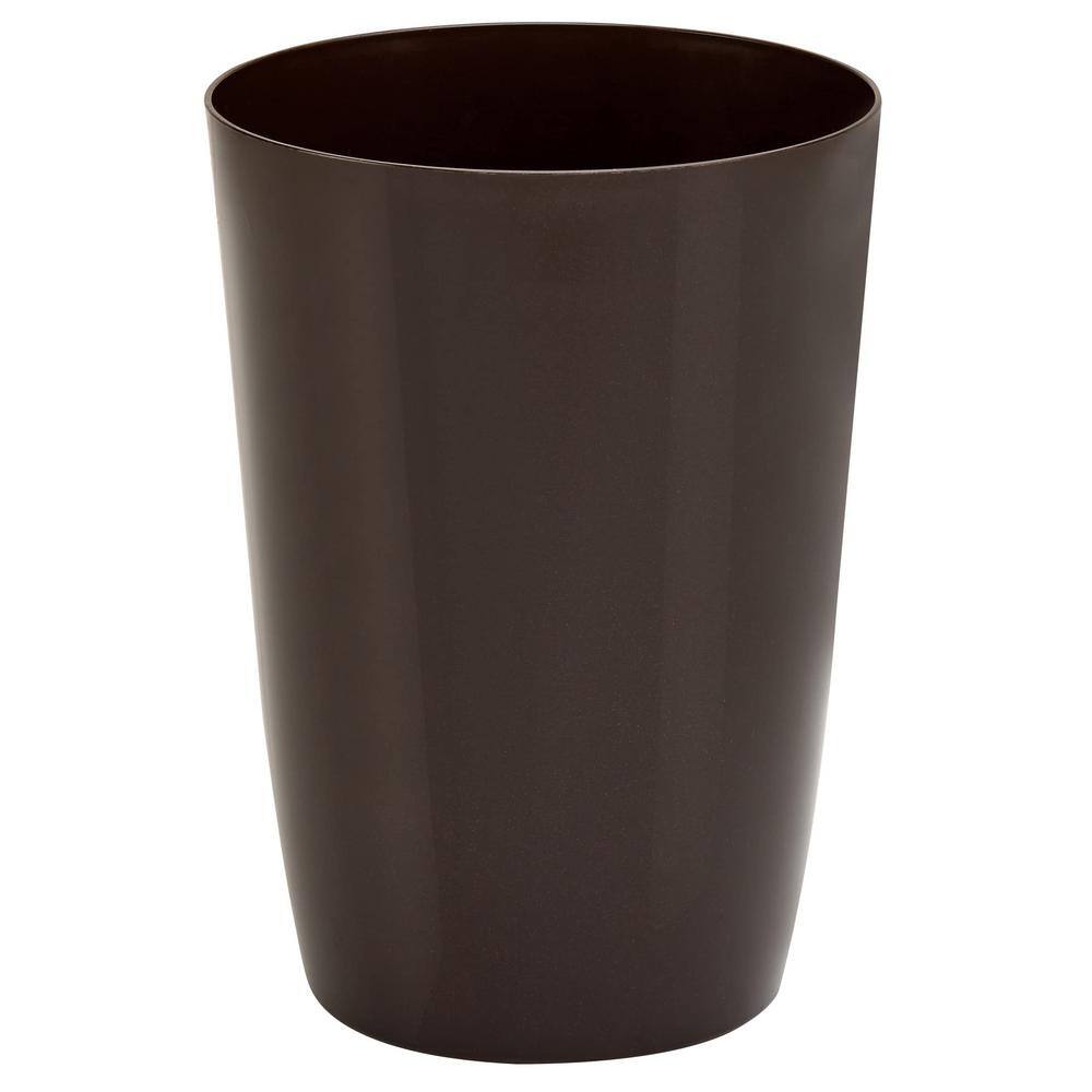 2 Gal. Dark Brown Open Top Garbage Outdoor Can