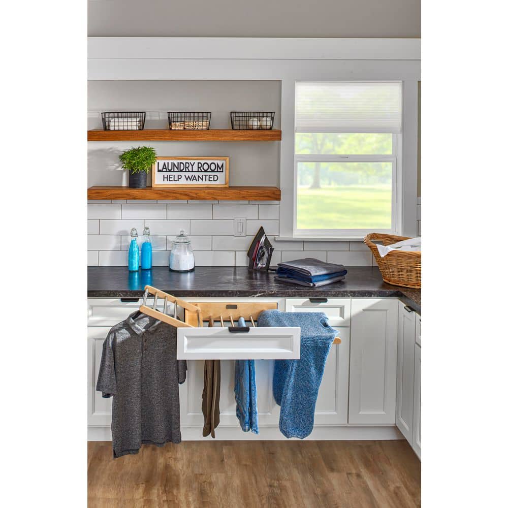 Maple Wood Soft-Close Drawer Drying Rack