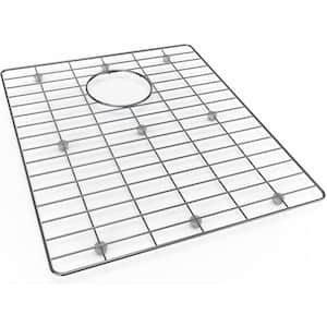 Crosstown 15 in. x 18 in. Bottom Grid for Kitchen Sink in Stainless Steel