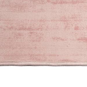 Shiny Pink 8 ft. x 10 ft. Solid Color Area Rug