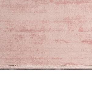 Shiny Pink 9 ft. x 12 ft. Solid Color Area Rug