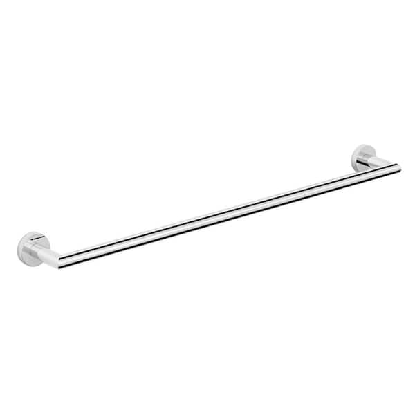 Nameeks Grand Hotel 25 in. Wall Mounted Towel Bar in Chrome