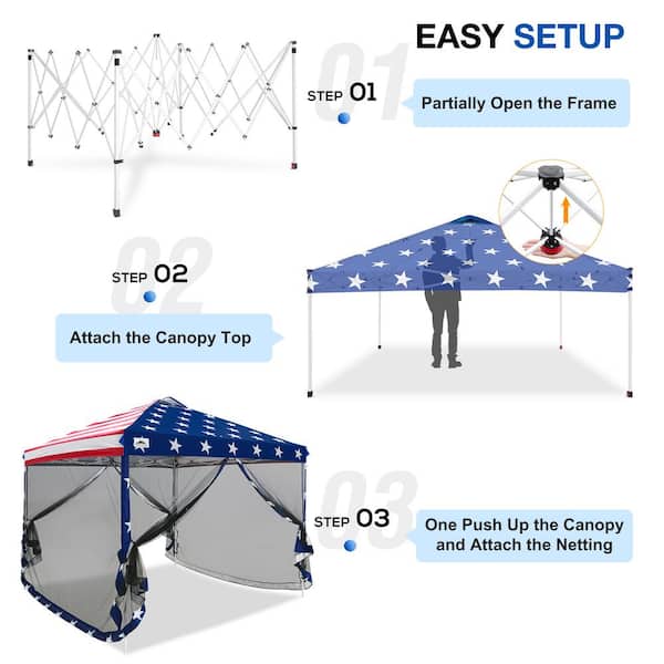 Pop-Up Canopy/Shelter Storage Brackets - Pit Pal Products