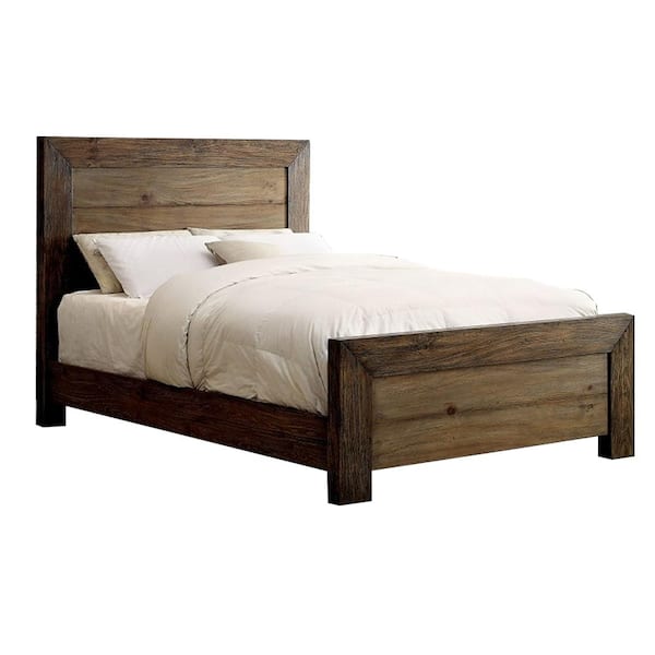 Aveiro Queen Rustic Natural Tone Bed