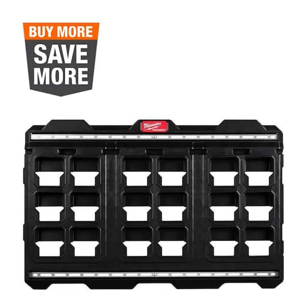 20 in. x 30.75 in. Wall Plate in Black