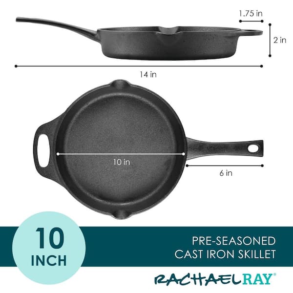 Durable Pre-Seasoned Cast Iron 14-inch Round Skillet Best Quality