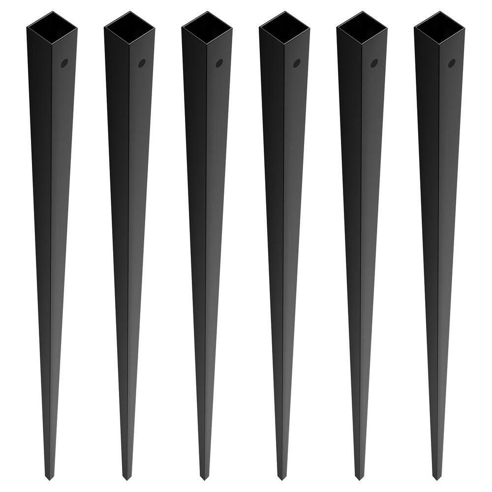 44 in. x 0.5 in. Square Staircase Balusters, 31-Pack Aluminum Alloy Deck Railing Spindles, Matte Black Powder-Coated price history on PriceWatchPro