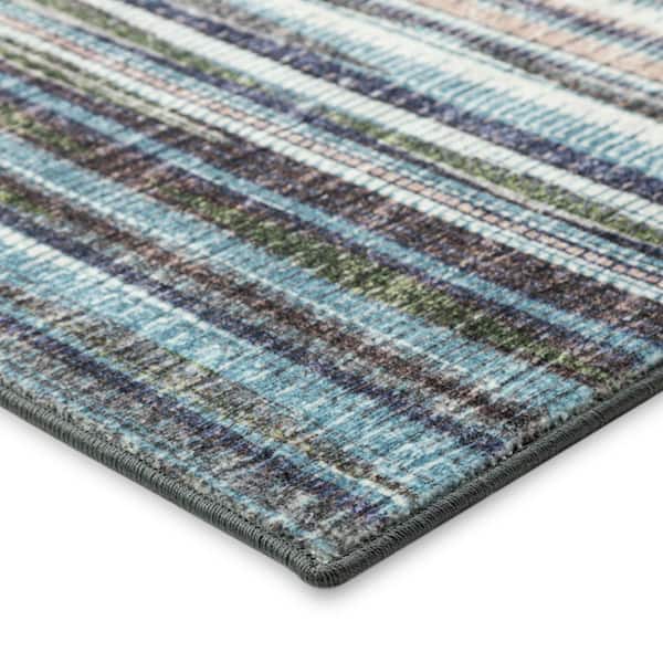 5 X 8 Purple Ombre Runner Rug