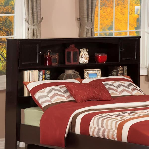 AFI Newport Full Espresso Bookcase Headboard