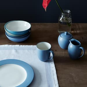 Colorwave Ice  4-Piece (Light Blue) Stoneware Coupe Place Setting, Service for 1