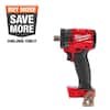 M18 FUEL GEN-3 Brushless Cordless 1/2 in. Compact Impact Wrench with Pin Detent (Tool-Only)