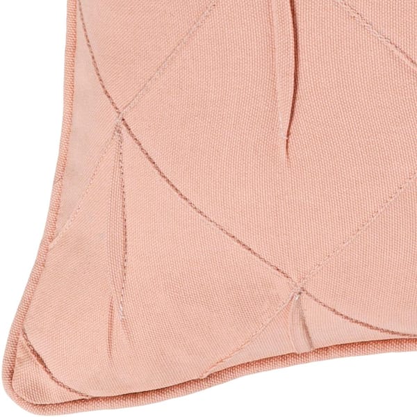 Artistic Weavers Hansel Blush Solid Textured Polyester 20 in. x 20 in.  Throw Pillow S00161016766 - The Home Depot