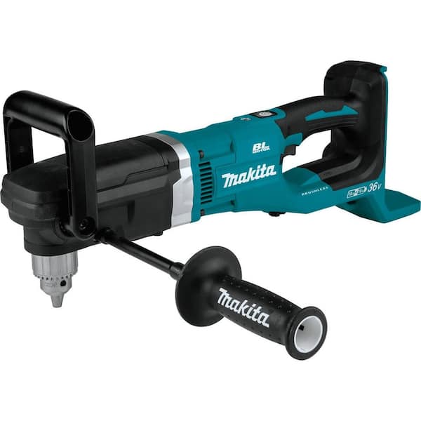 Makita 18V X2 LXT Lithium-Ion (36V) Brushless Cordless 1/2 in. Right Angle  Drill (Tool-Only) XAD03Z - The Home Depot