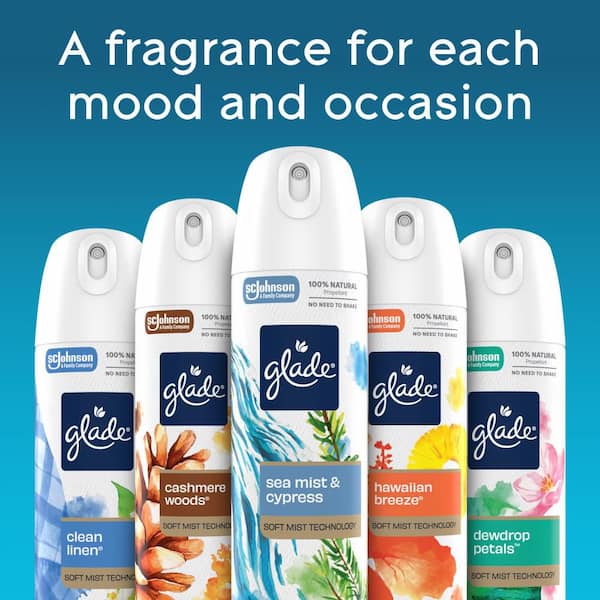 Reviews for SC Johnson 7. 3oz. Glade Odor Fighting Soft Mist Air Freshener Room Spray, Cashmere Woods | Pg 1