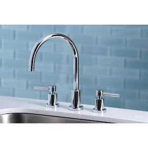 Concord 2-Handle Standard Kitchen Faucet in Polished Chrome