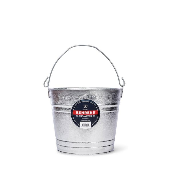 Behrens 12 Qt. Steel Hot Dipped Cleaning Bucket
