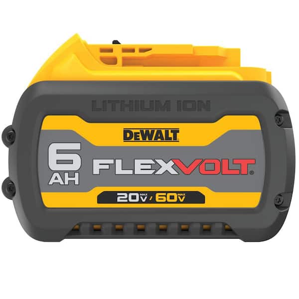 DEWALT 20V MAX 6.0 Ah and 4.0 Ah Starter Kit with FLEXVOLT 20V/60V 6.0Ah Battery