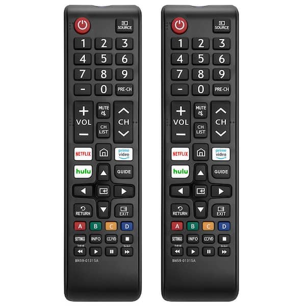 Universal Remote Samsung TV Remote, Replacement Compatible All Samsung Smart TV, LED, LCD, HDTV, 3D, Series TV, 2-Packs