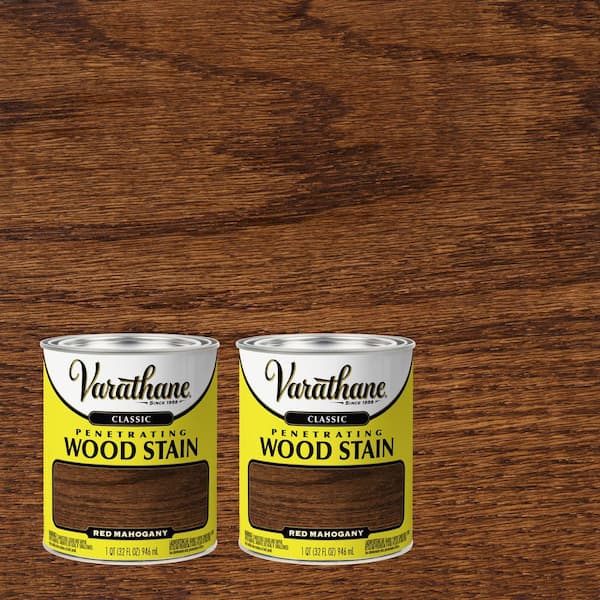 Varathane 1 qt. Red Mahogany Classic Interior Wood Stain (2-Pack)