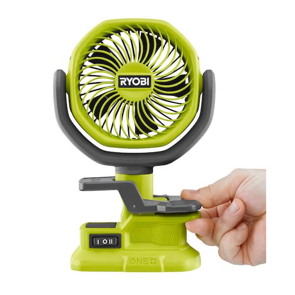 RYOBI - ONE+ 18V Cordless 4 in. Clamp Fan (Tool Only)