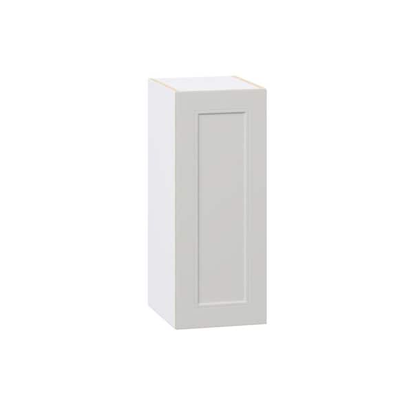 Galveston 12 in. W x 14 in. D x 30 in. H Assembled Shaker Wall Kitchen Cabinet in Light Grey