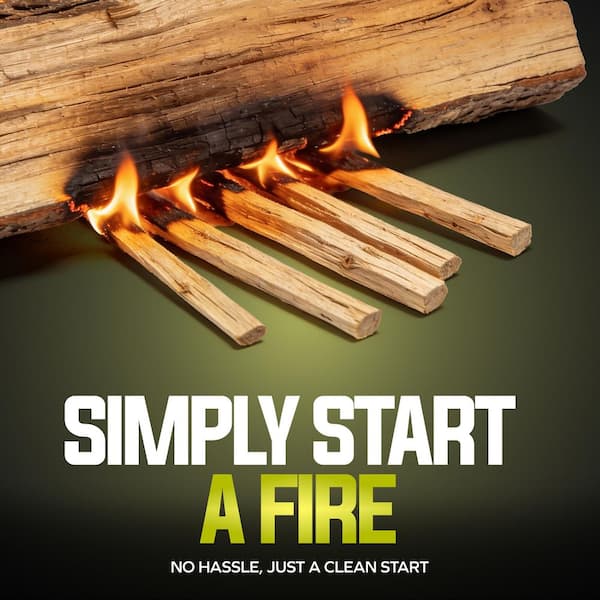 Sun Joe 10 lbs. Case of Fatwood Fire Starter FATWOOD10 - The Home