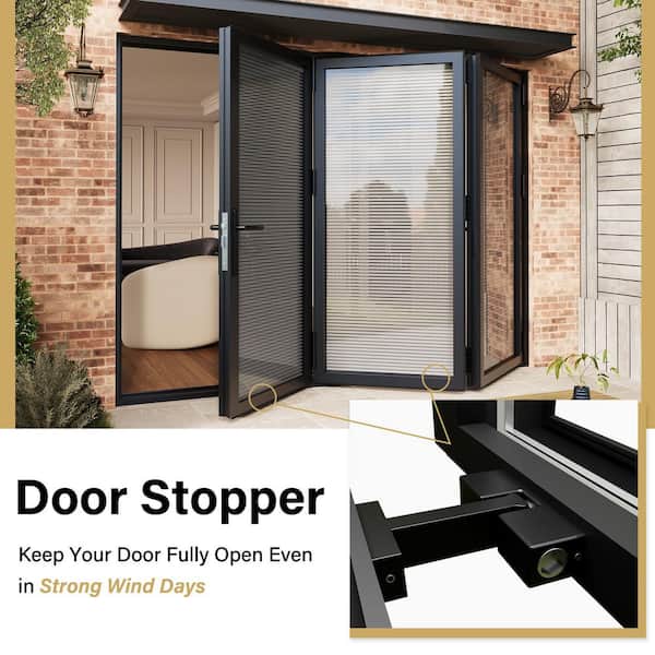 ARK DESIGN PLATINUM 96 in. x 80 in. Left Opening/Outswing Double