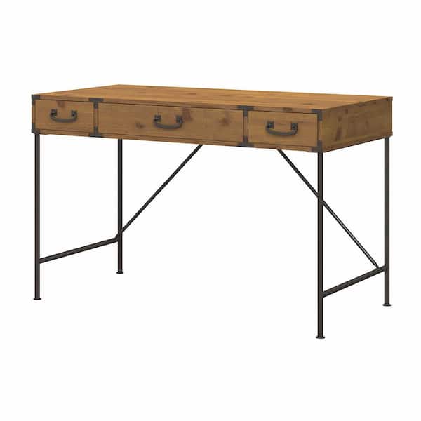 Bush Furniture Ironworks 48 in. Writing Desk with Drawers