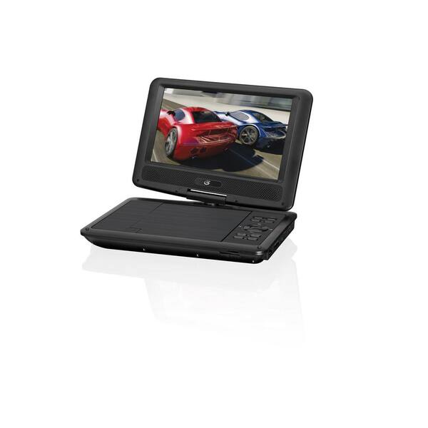 GPX 9 in. Portable DVD Player with Swivel Screen