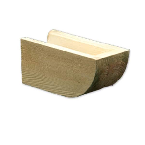 3-1/4 in. x 7-1/4 in. x 24 in. Polyurethane Timber Rafter Tail
