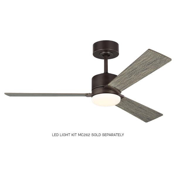 Indoor Aged Pewter Ceiling Fan, 44 Ceiling Fan Without Light