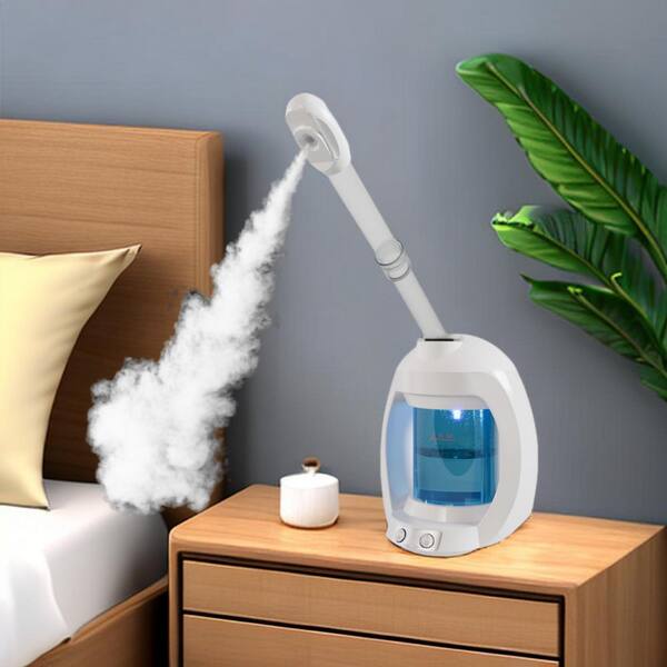 Anqtovp Nano Ionic Ozone Facial Steamer Portable Professional Spa